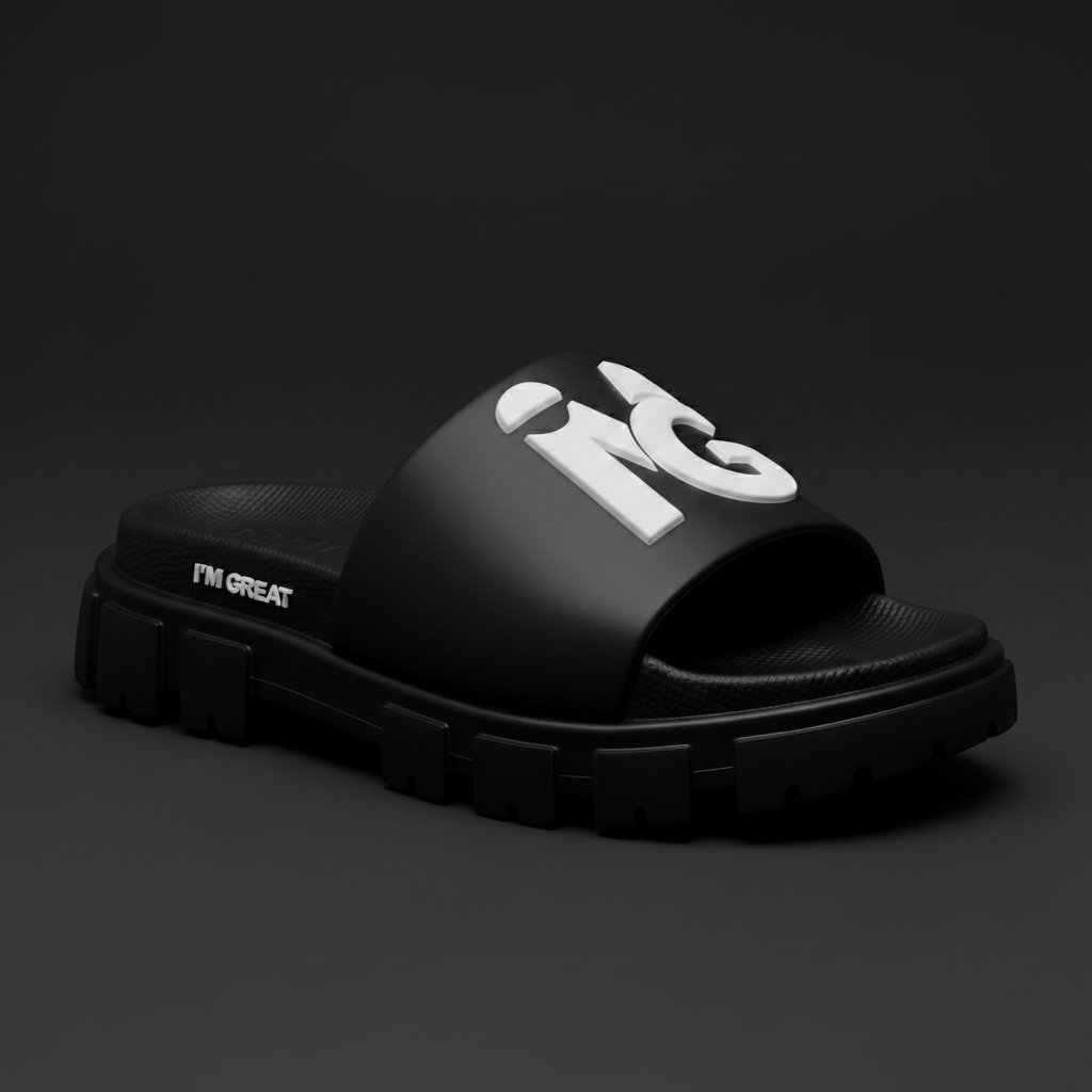 Black Slides White Logo