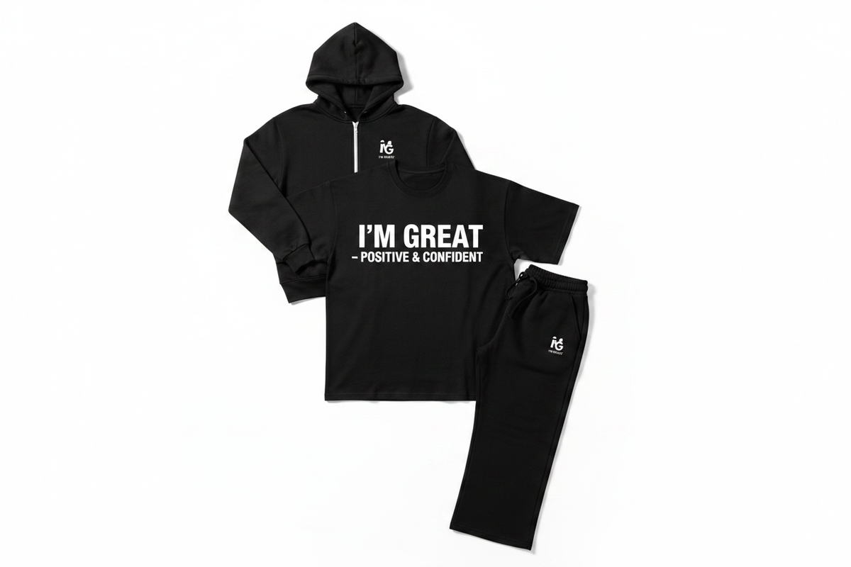I'M GREAT Black 3-Piece Set - Updated