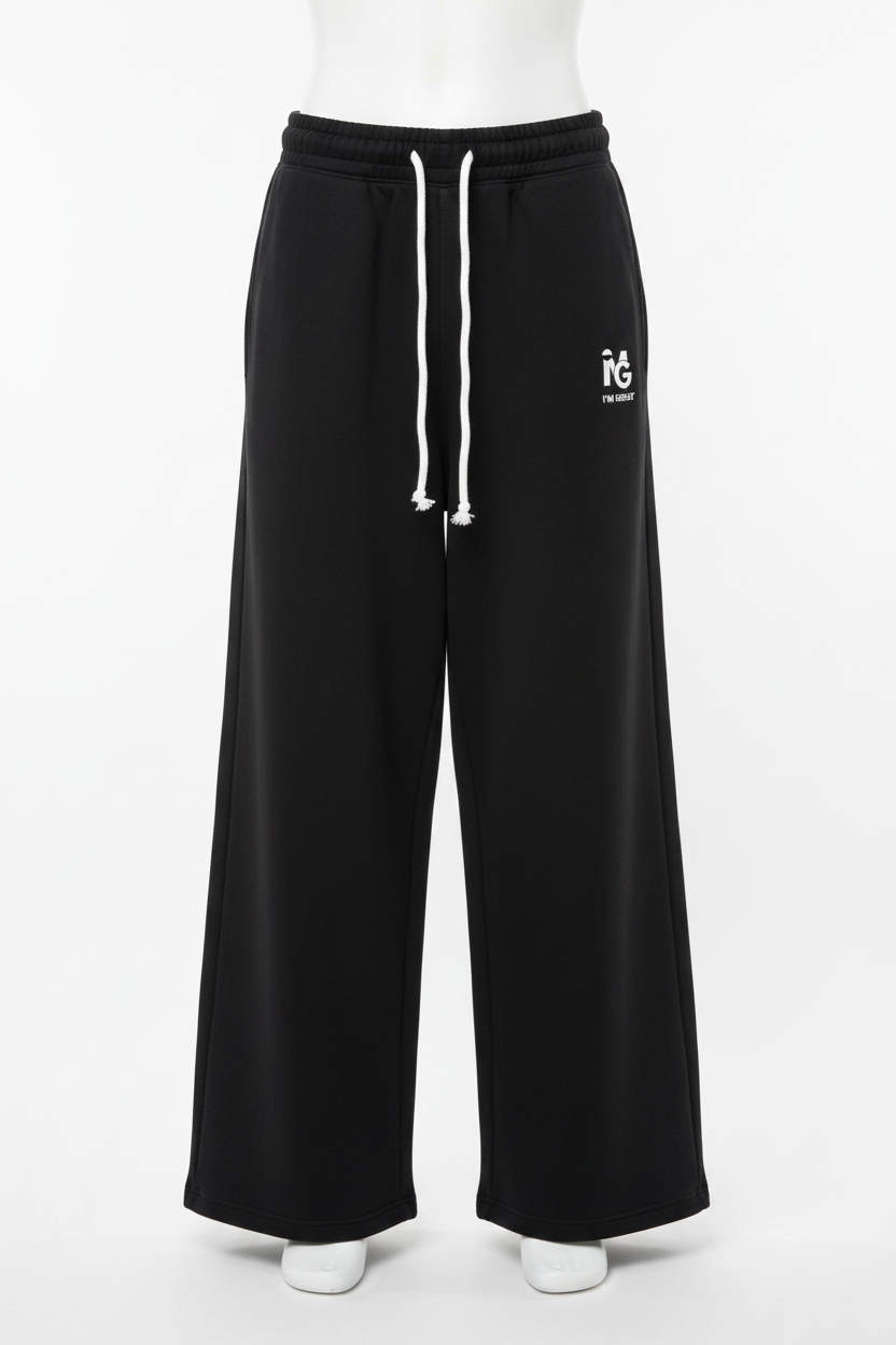 I'M GREAT WIDE LEG SWEATPANTS
