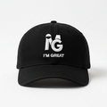 I'M GREAT SIGNATURE EMBOSSED CAP